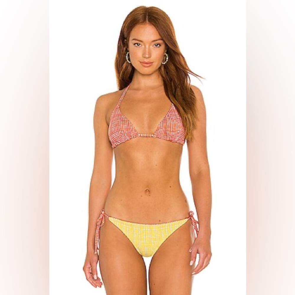 Solid & Striped Iris Reversible Bikini - image 1